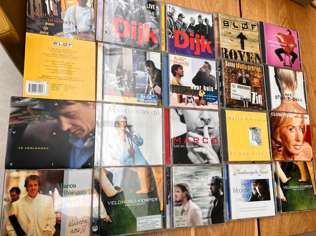 20x cd Nederlandstalig oa Veldhuis & Kemper, Acda Munnik, Ophalen, Gebruikt
