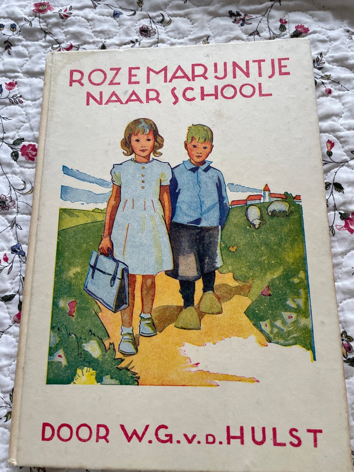 Rozemarijntje naar School - W.G. van de Hulst (Vintage), Ophalen of Verzenden, Gelezen, Fictie algemeen