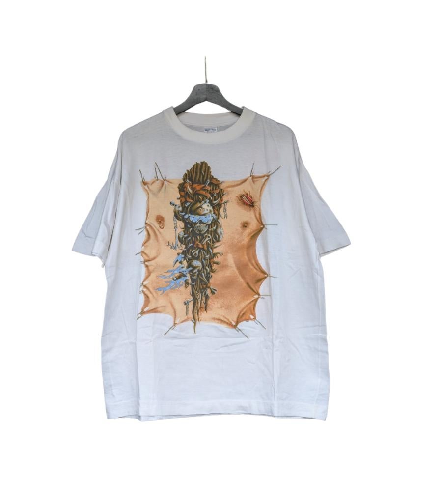 megadeth youthanasia tour t-shirt 1994 – size xl, Kleding | Heren, T-shirts, Vintage, Vintage, Ophalen of Verzenden, Gedragen