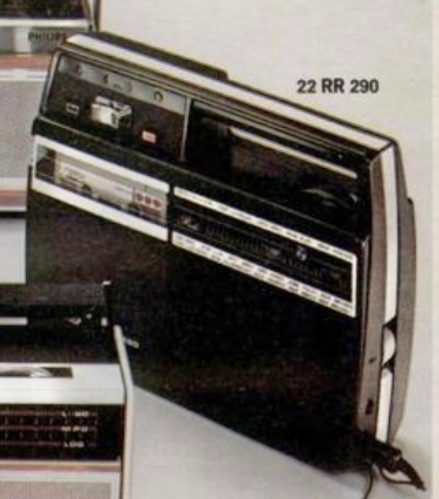 Te koop gevraagd: Philips radiocassetterecorder RR 290 zwart, Ophalen of Verzenden, Gebruikt