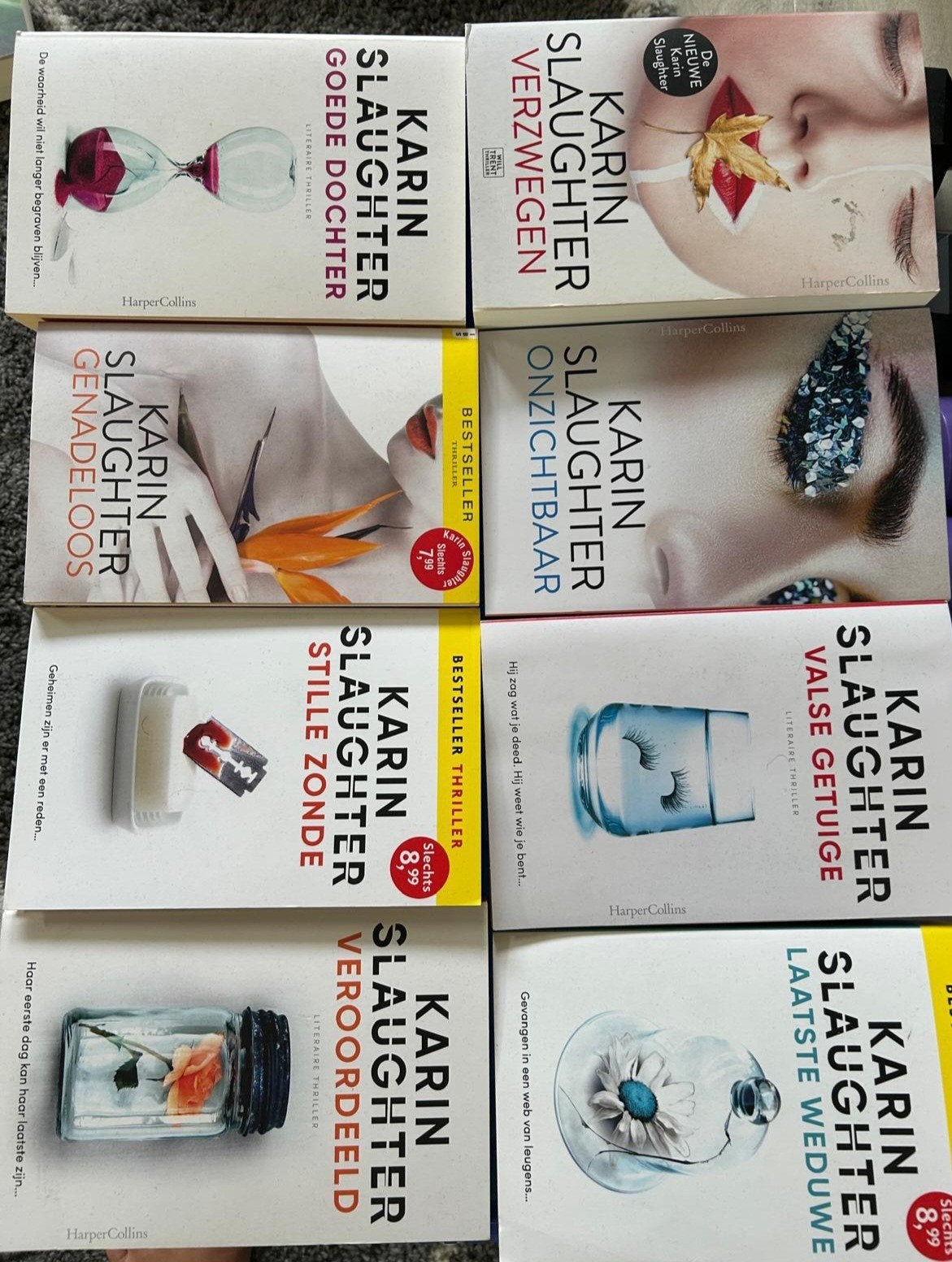 Thrillers van Karin Slaughter. Goed leesvoer., Ophalen of Verzenden, Zo goed als nieuw