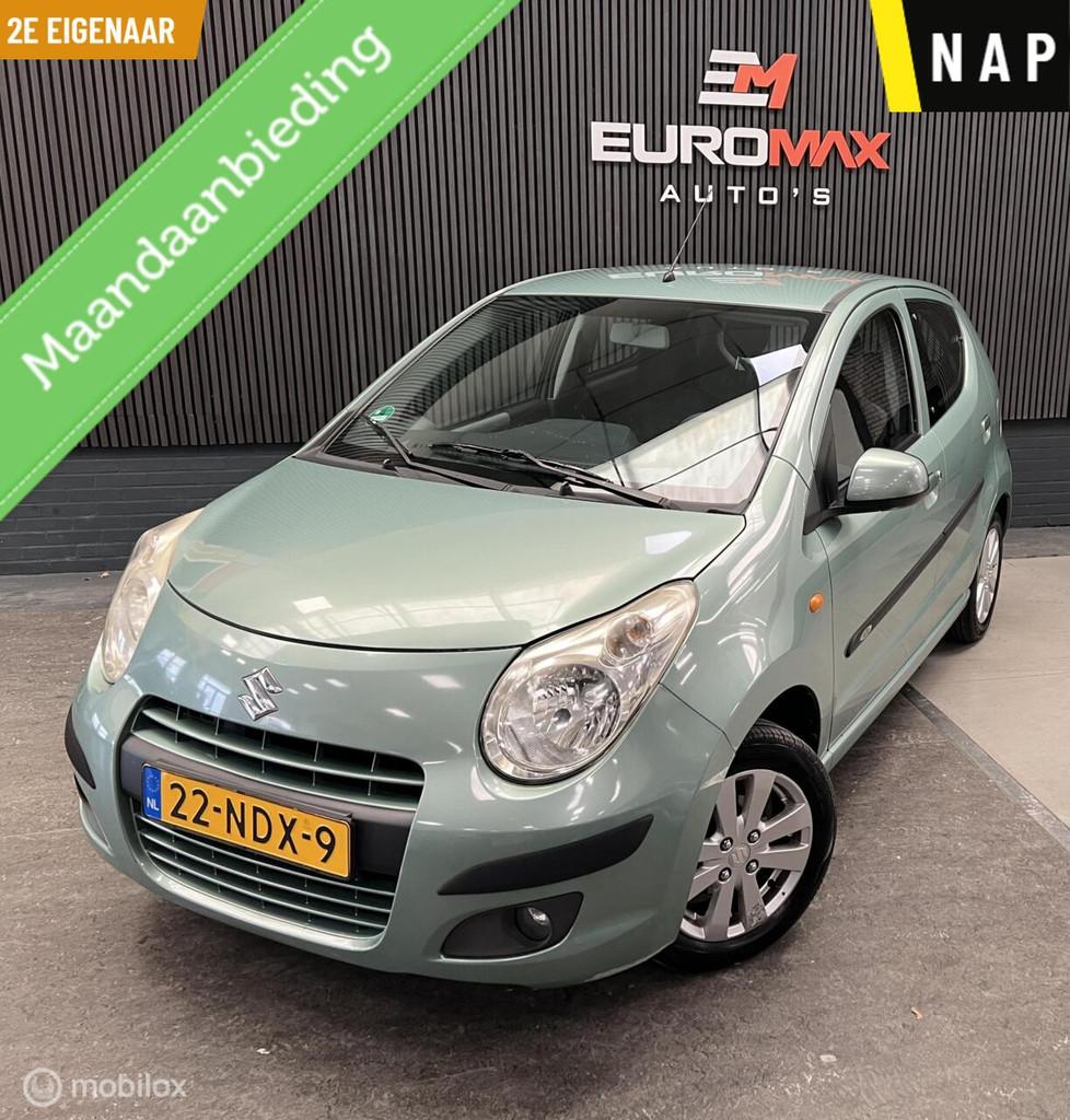 Suzuki Alto 1.0 Exclusive 2e Eigenaar - NAP -Trekhaak -Airco, Auto's, Suzuki, Voorwielaandrijving, Euro 5, Stof, Gebruikt