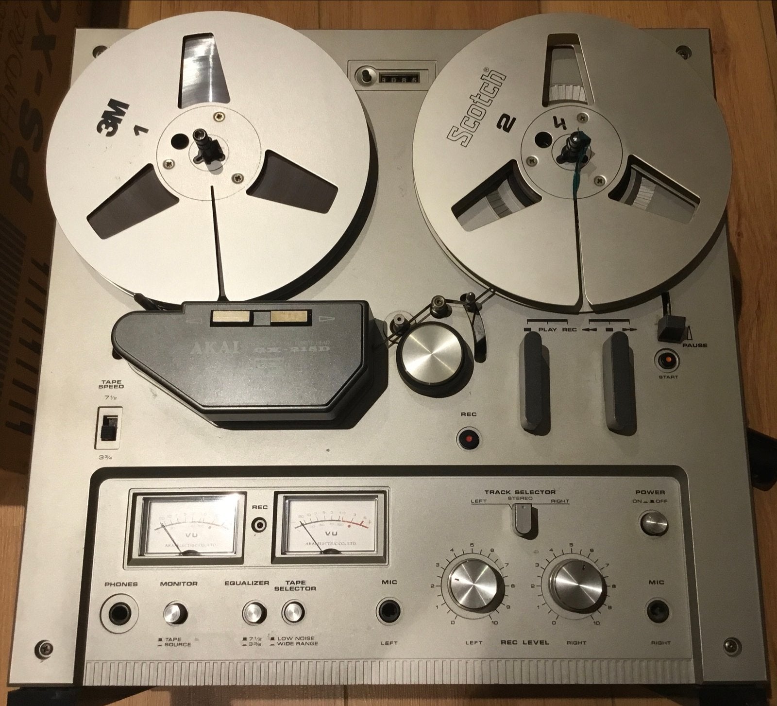 Akai GX-215D Bandrecorder met banden, Audio, Tv en Foto, Bandrecorders, Ophalen, Bandrecorder, Met banden