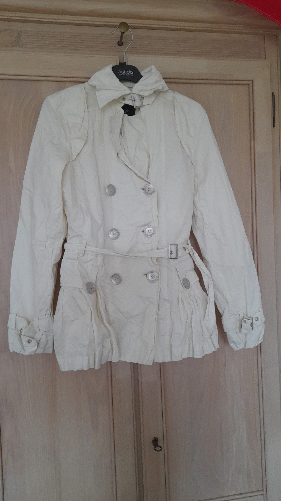 C'sense jas crème maat 38, Maat 38/40 (M), Beige, Gedragen, C'sense