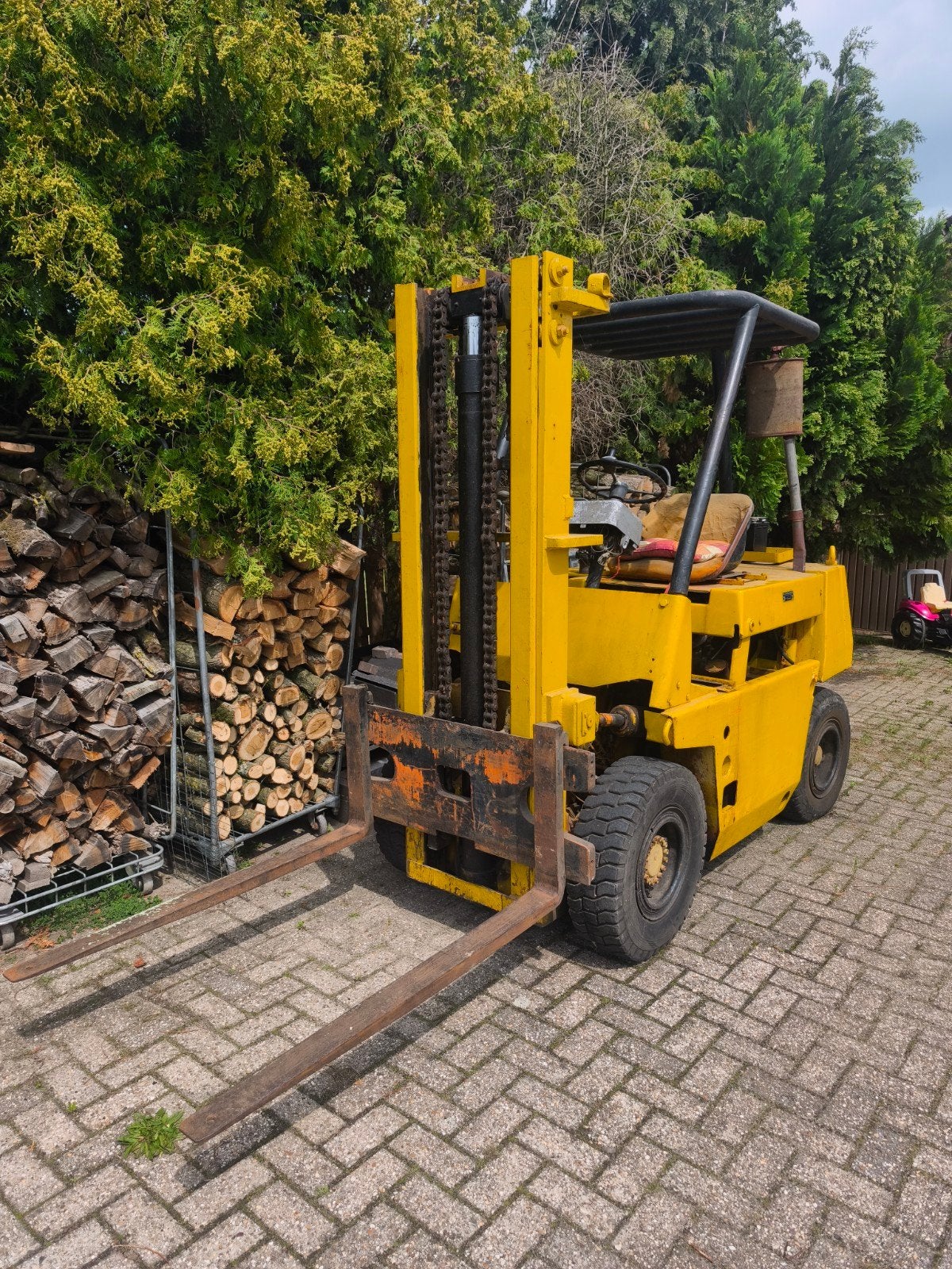 Leuke heftruck 2500 kilo, Ophalen, Gebruikt, Overige metalen