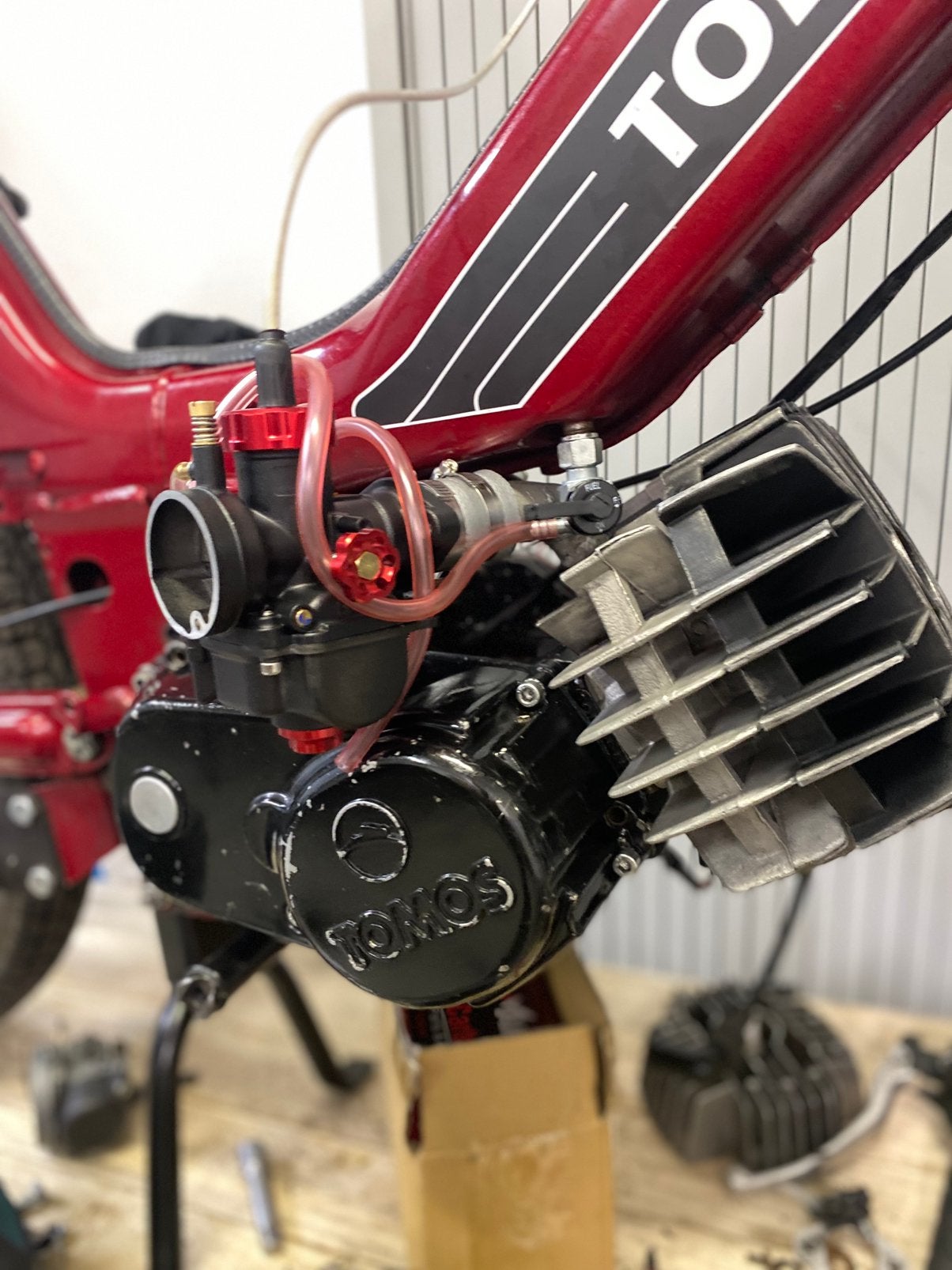 Blokrevisie, reparatie en opvoeren Tomos/Puch/Scooterblokken, Ophalen of Verzenden, Gebruikt, Blok