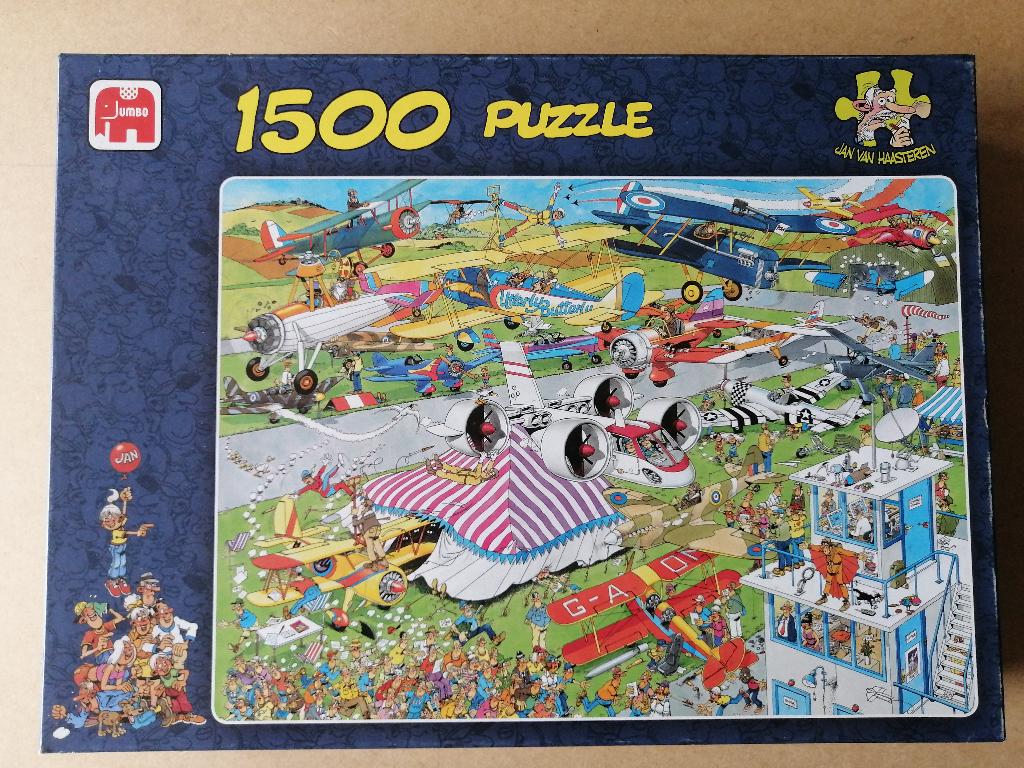 legpuzzel Jan van Haasteren, Ophalen, 500 t/m 1500 stukjes, Zo goed als nieuw, Legpuzzel