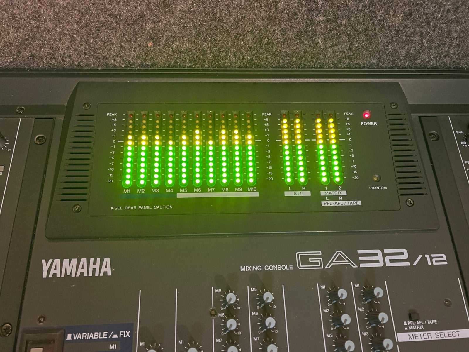 Yamaha ga 32/12  analoog vintage mengtafel, Ophalen, Zo goed als nieuw, P.A.
