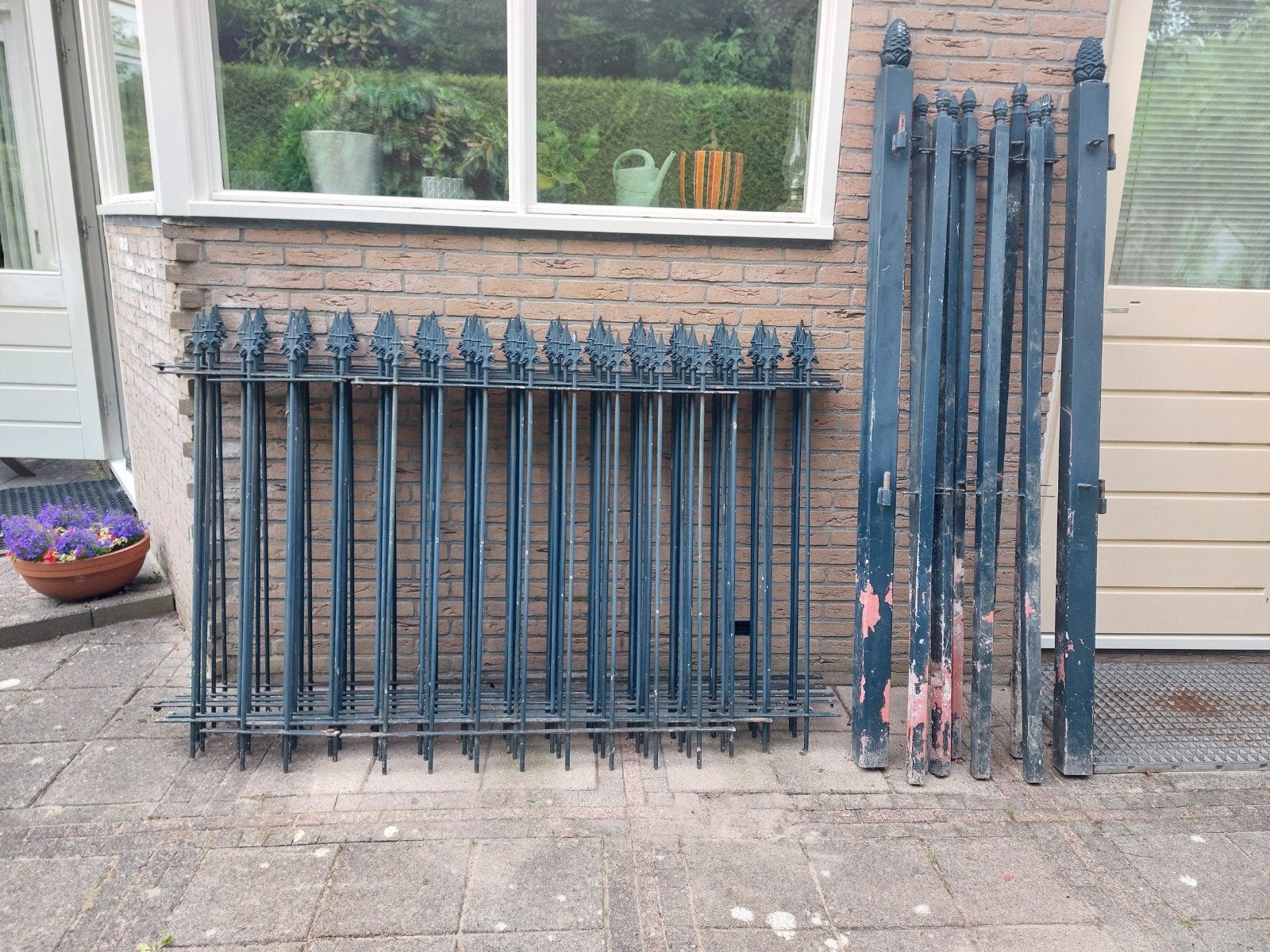 IJzeren Sierhekwerk, Ophalen of Verzenden, Gebruikt, IJzer, Sierhekwerk