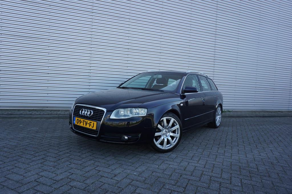 Audi A4 Avant 2.0 Pro Line AUTOMAAT - Climate / Cruise / Ele, Gebruikt, 4 cilinders, 1984 cc, Blauw