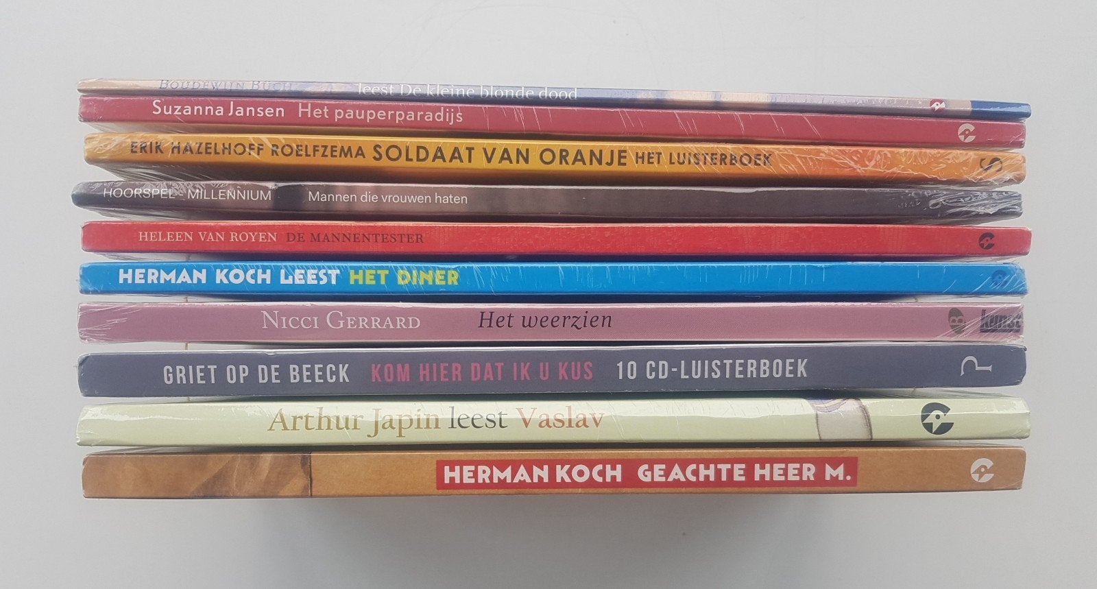 10x Nieuwe Luisterboeken | In Plastic | In 1 koop €45, Boeken, Ophalen of Verzenden, Cd, Volwassene