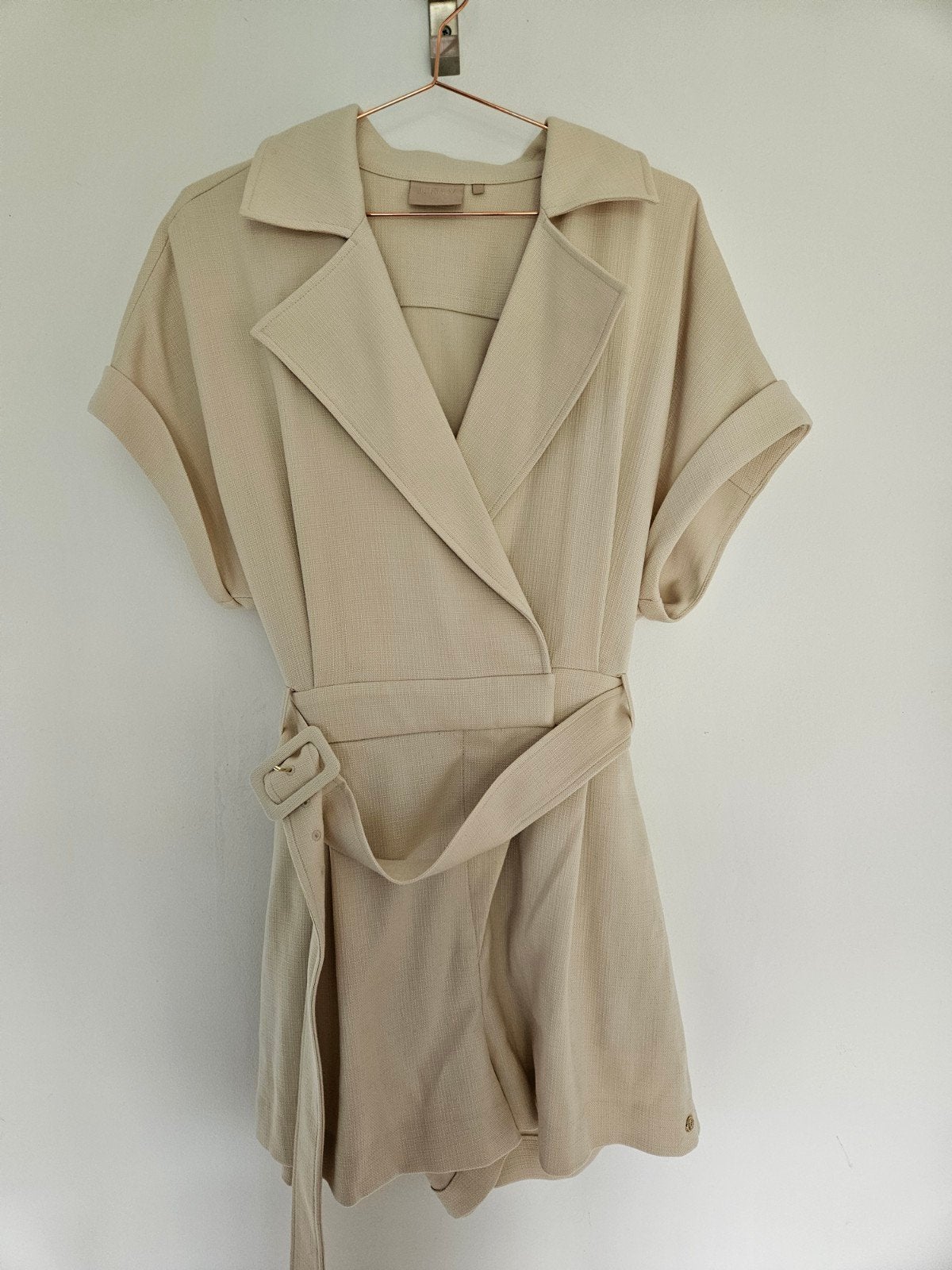 Josh V Norah playsuit maat XL, Kleding | Dames, Jumpsuits, Verzenden, Beige, Maat 46/48 (XL) of groter, Nieuw