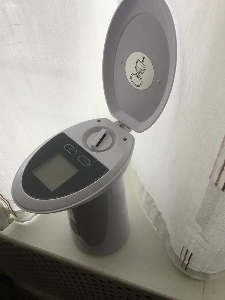 Silvercrest Zeepdispenser op batterijen, Ophalen of Verzenden, Zo goed als nieuw, Grijs, Overige typen