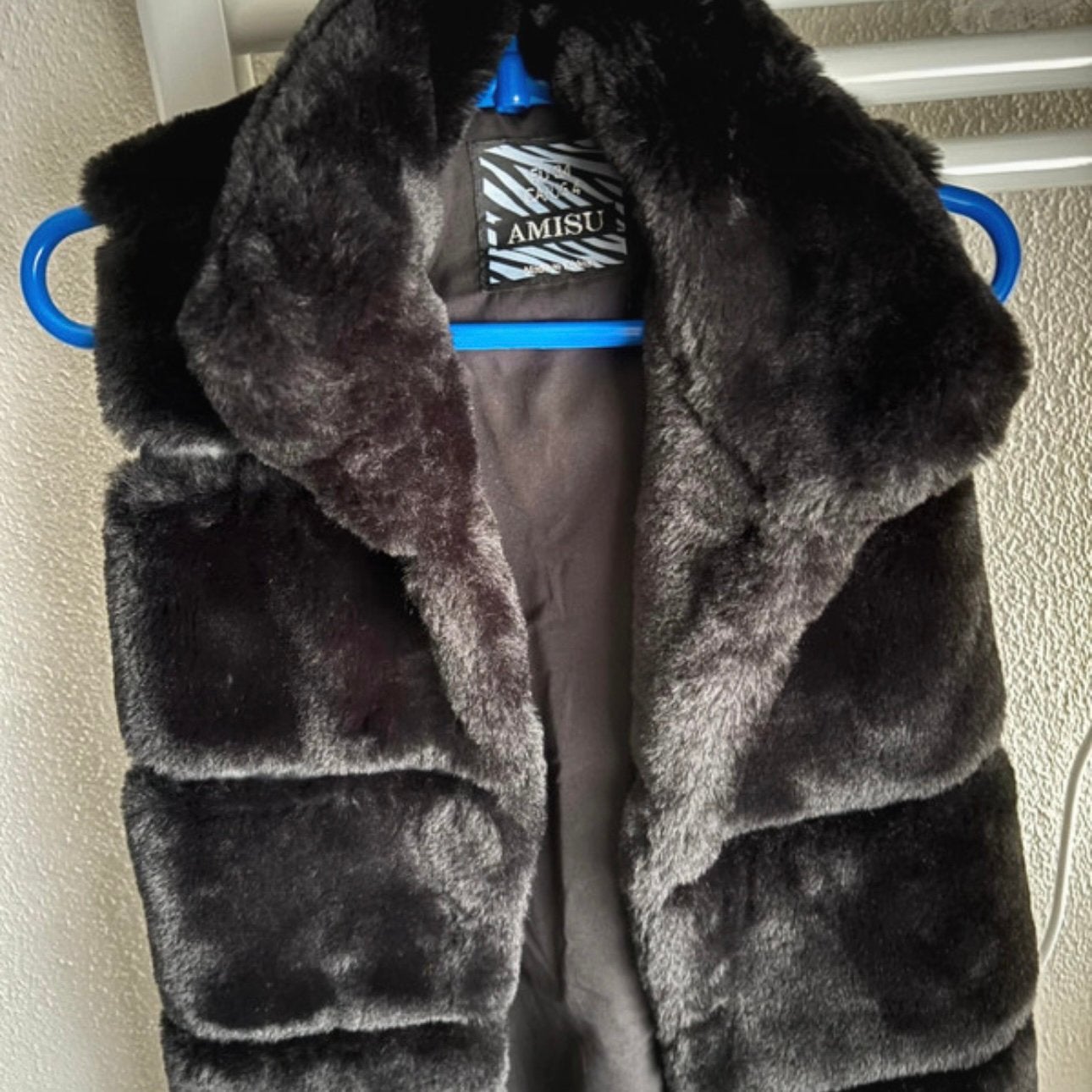 Amisu(New Yorker)Faux Fur GiletBontgilet-In zeer goede staat, Ophalen, Zo goed als nieuw