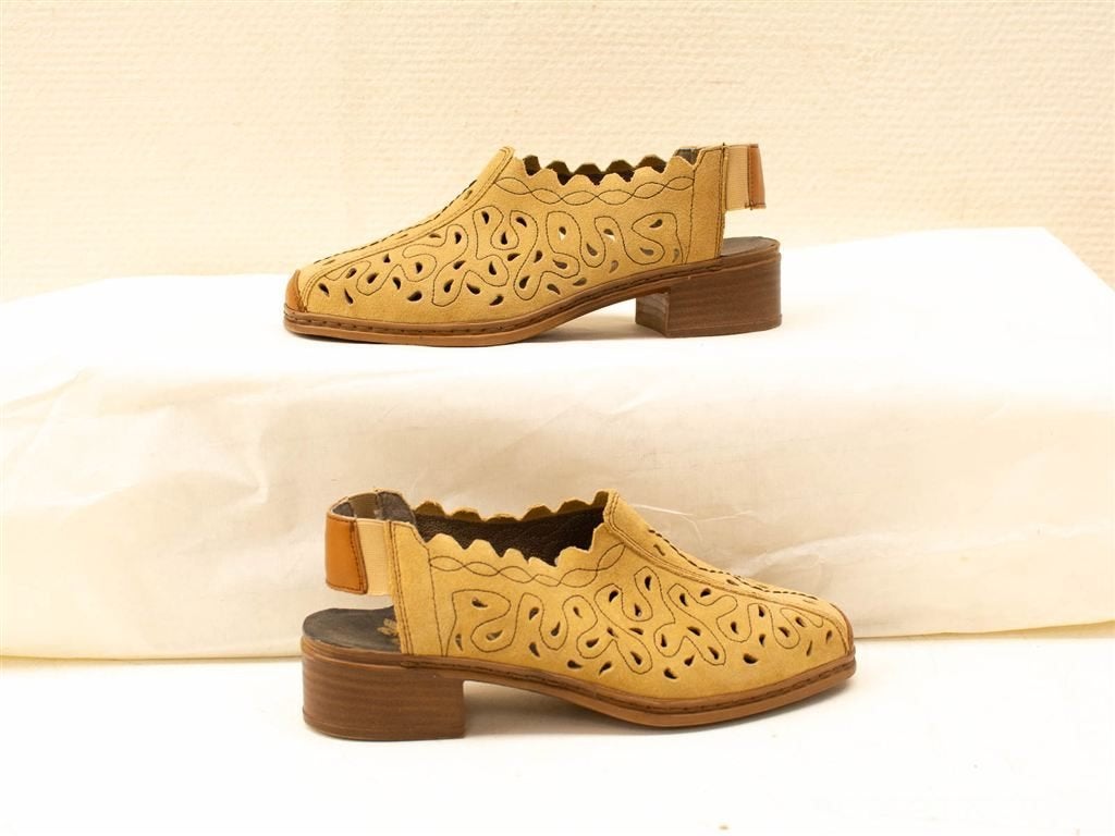 Rieker dames schoen 30939, Ophalen of Verzenden, Gedragen, Geel, Sneakers of Gympen