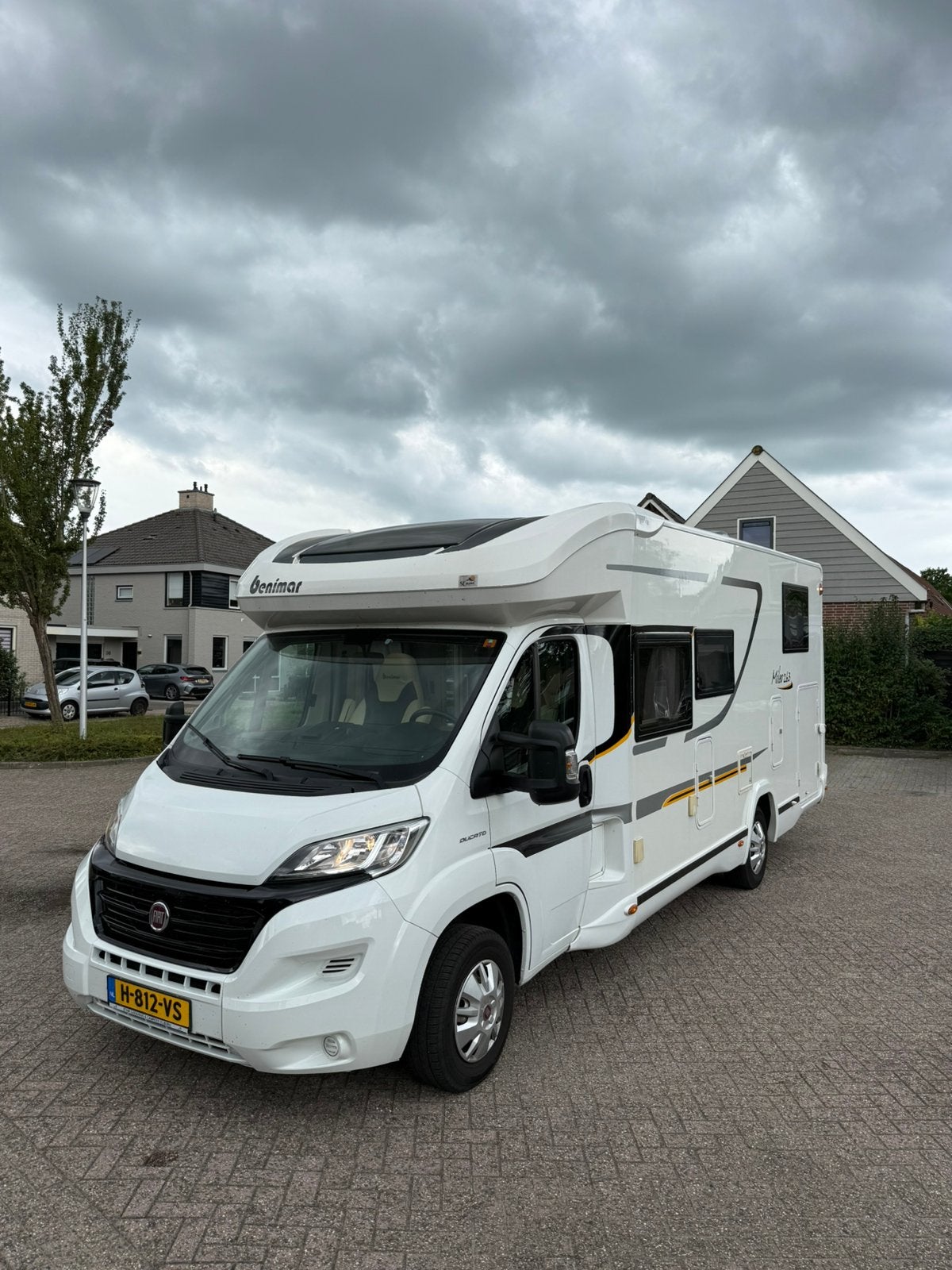 Benimar Mileo 263 2016 65K km, Chemisch toilet, Ringverwarming, Fiat, Luifel