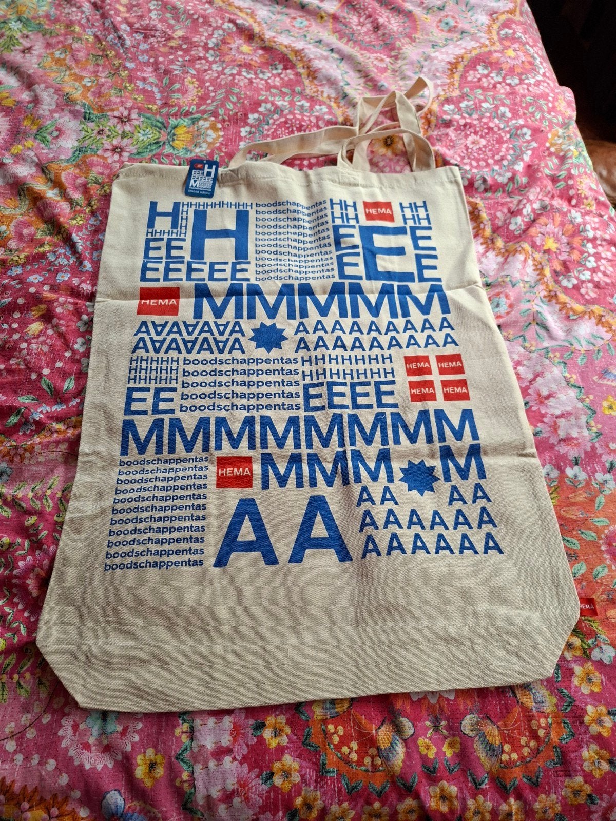 Hema Limited Edition Boodschappentas, Ophalen of Verzenden, Nieuw, Overige kleuren, Shopper