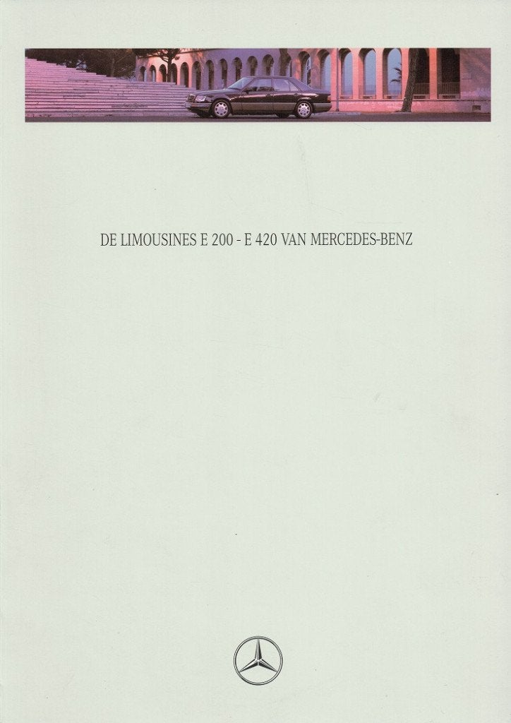 Folder Mercedes-Benz E-klasse Limousine (W124 - 1994), Verzenden, Zo goed als nieuw, Mercedes