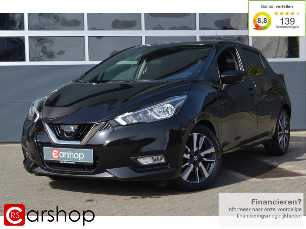 Nissan Micra 0.9 IG-T N-Connecta | Airco/Camera/PDC/Cruise c, Voorwielaandrijving, Gebruikt, 23 km/l, Origineel Nederlands
