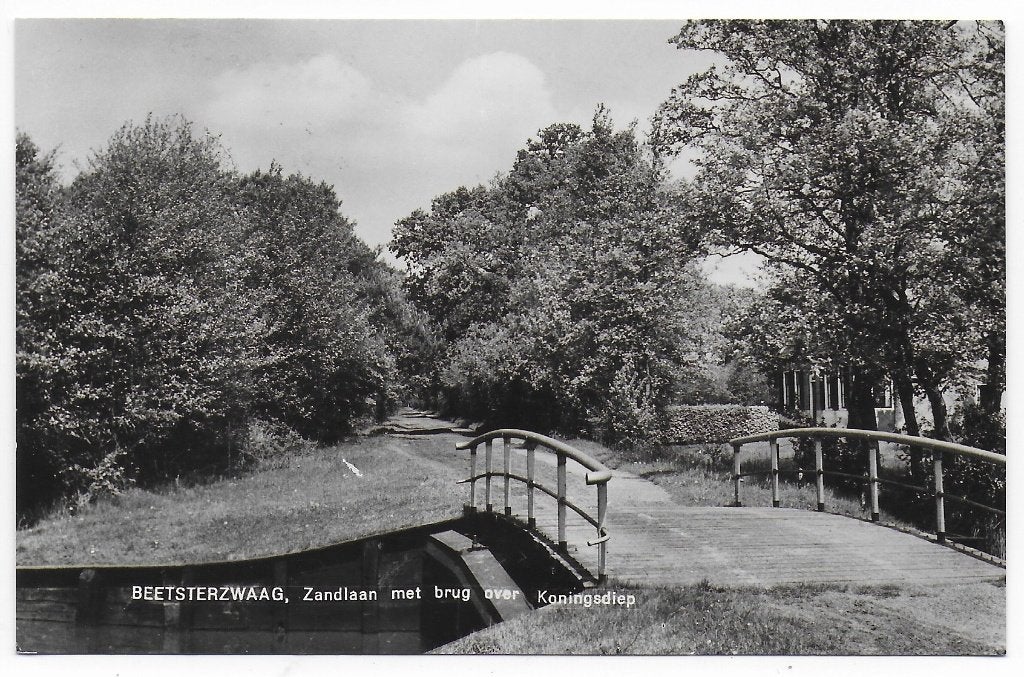 Beetsterzwaag Koningsdiep Ansichtkaart ( B7695), Ophalen of Verzenden, 1960 tot 1980, Gelopen, Noord-Brabant
