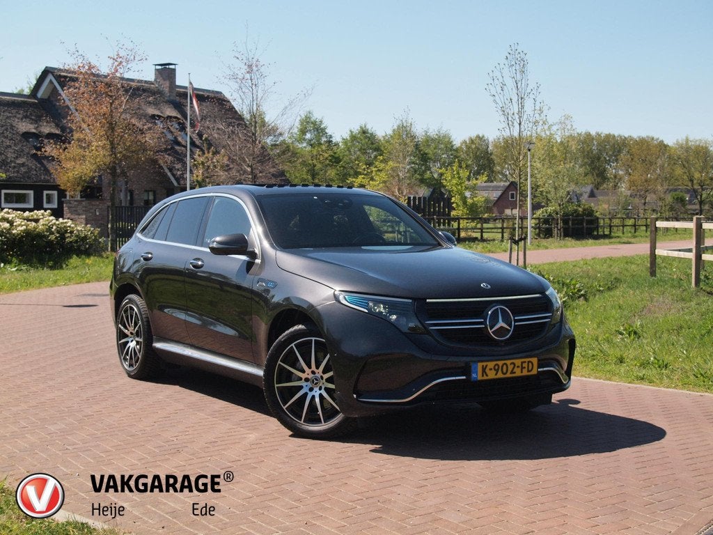 Mercedes-Benz EQC 400 4MATIC Business Solution AMG 80 kWh |, Auto's, Mercedes-Benz, Automaat, Zwart, 80 kWh, Vierwielaandrijving