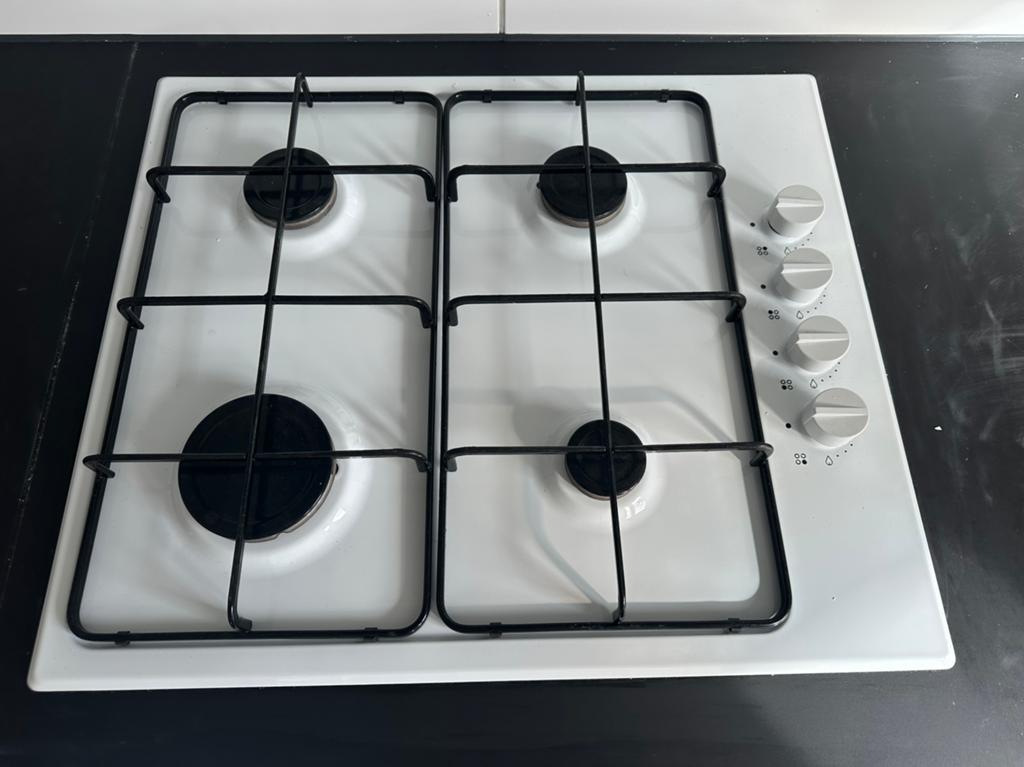 IKEA LAGAN GAS KOOKPLAAT, Witgoed en Apparatuur, Kookplaten, Ophalen, 4 kookzones, Zo goed als nieuw, Inbouw