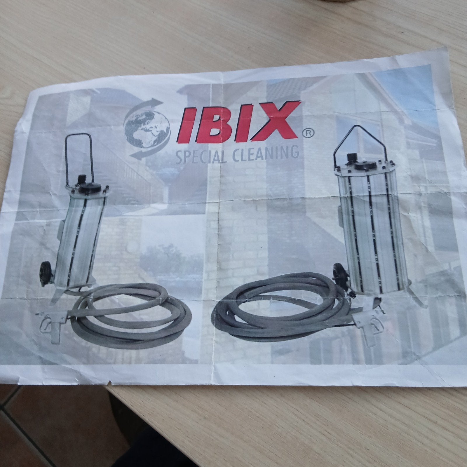 IBIX Special Cleaning Straalmachine - Geheel Compleet, Ophalen of Verzenden, Gebruikt, Overige typen