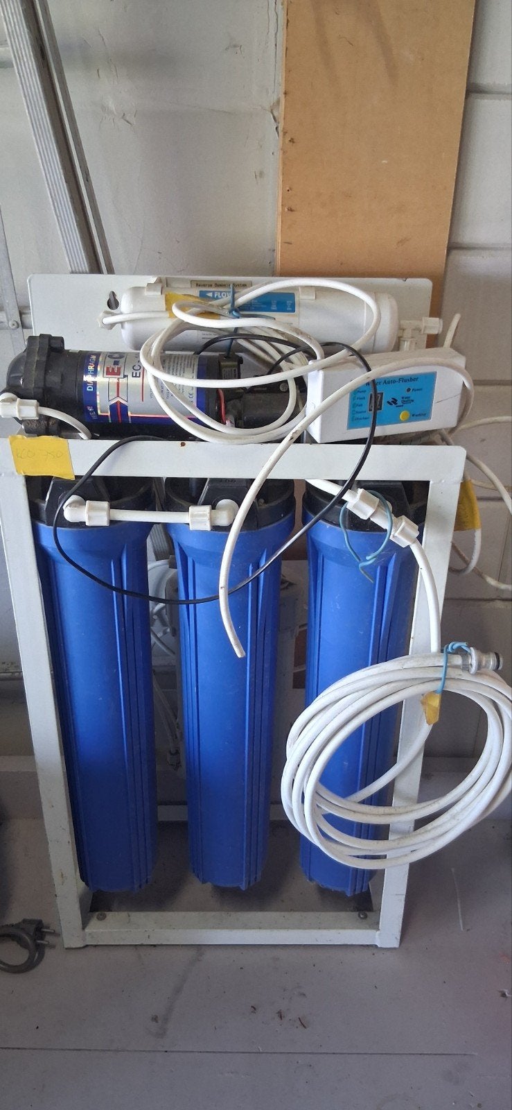 Osmose Waterzuiveringssysteem - NW-RO200-C4, Ophalen, Gebruikt, Elektrische waterontharder