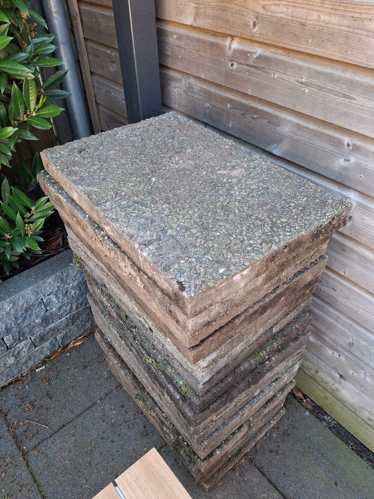 Grindtegels 40 bij 60 - Gratis af te halen, Ophalen, Gebruikt, Minder dan 5 m², Grind