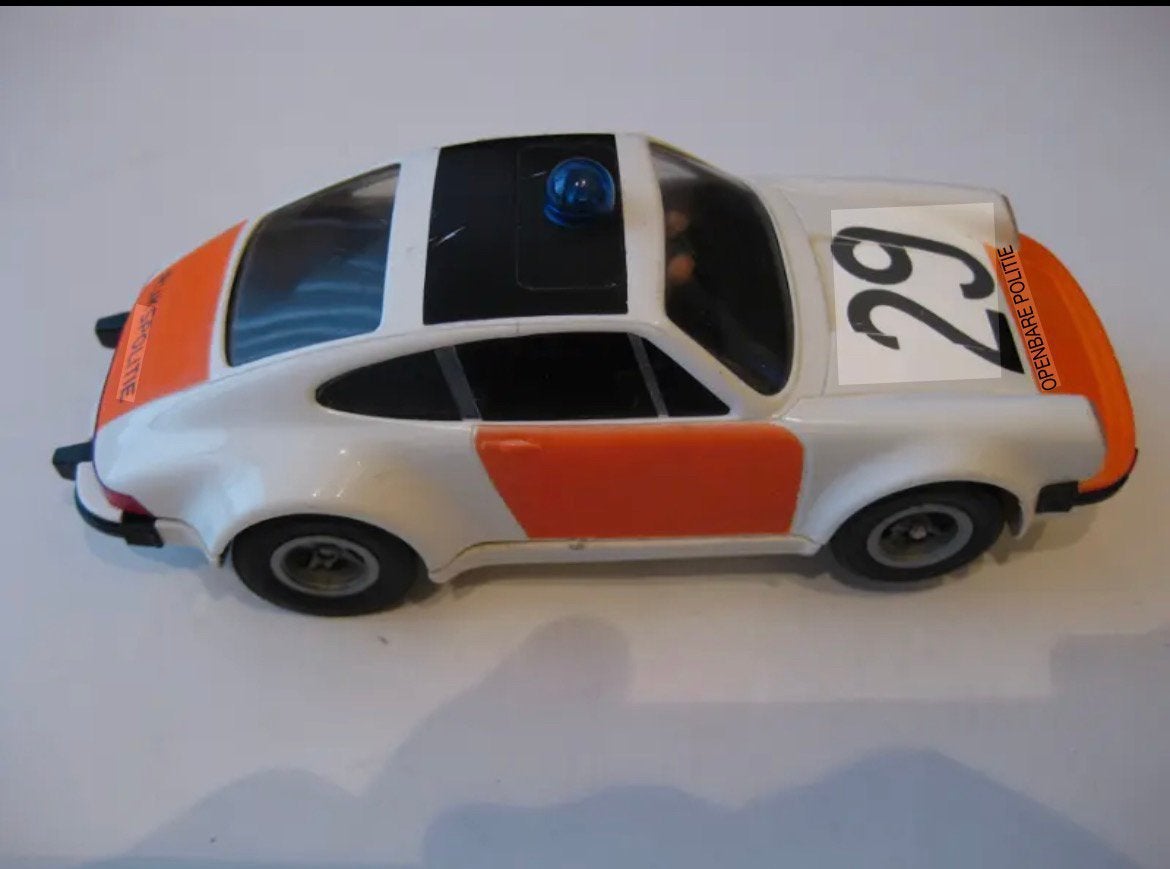 Fleischmann Auto Rallye Porsche 911 Rijkspolitie, Ophalen, Gebruikt