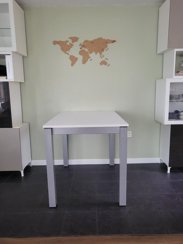 Uitschuifbare bartafel, zeer goede kwaliteit, Ophalen, Gebruikt