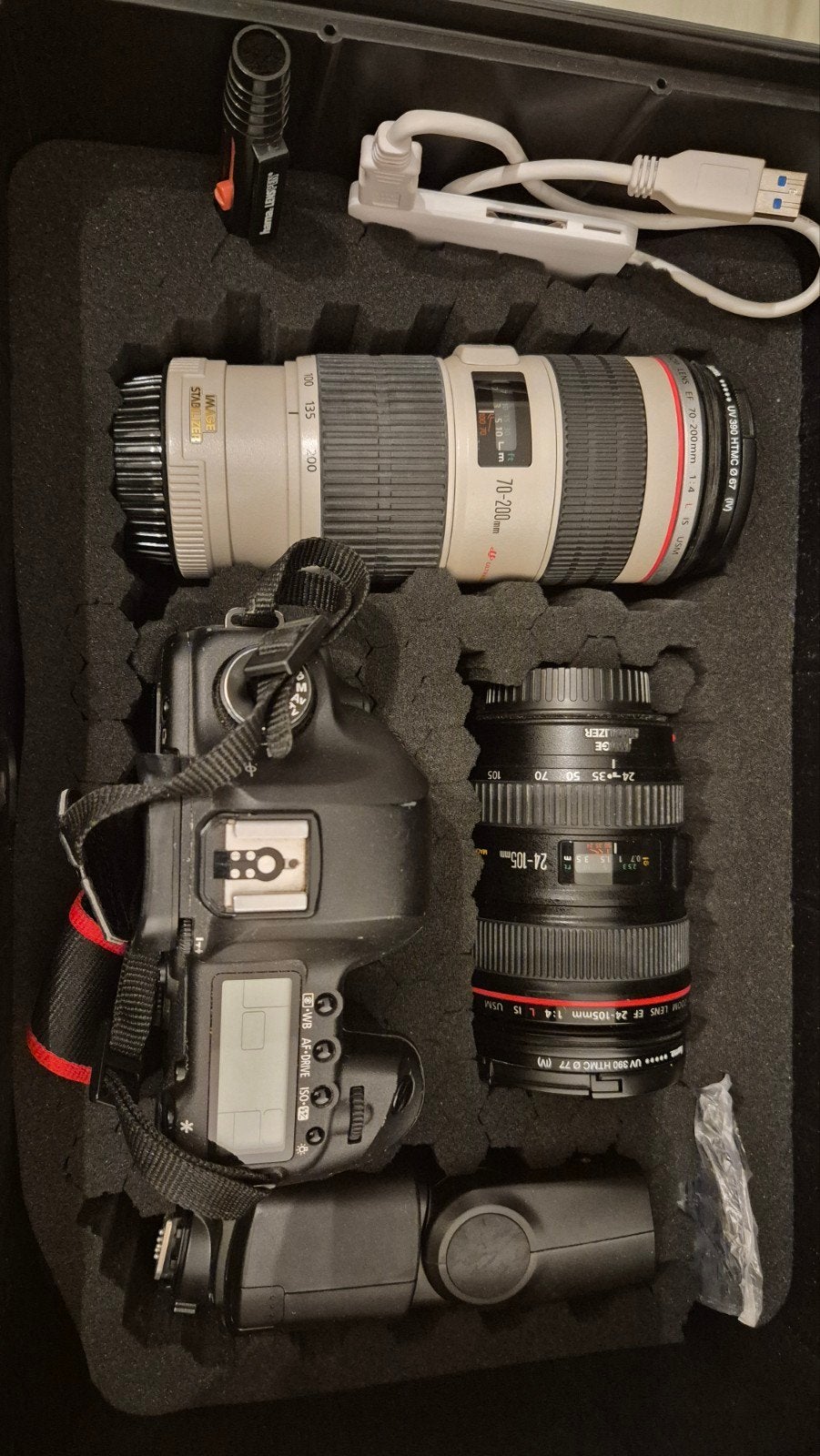 Canon 5D mark II, lenzen en accessoires, Spiegelreflex, Canon, Ophalen of Verzenden, Zo goed als nieuw