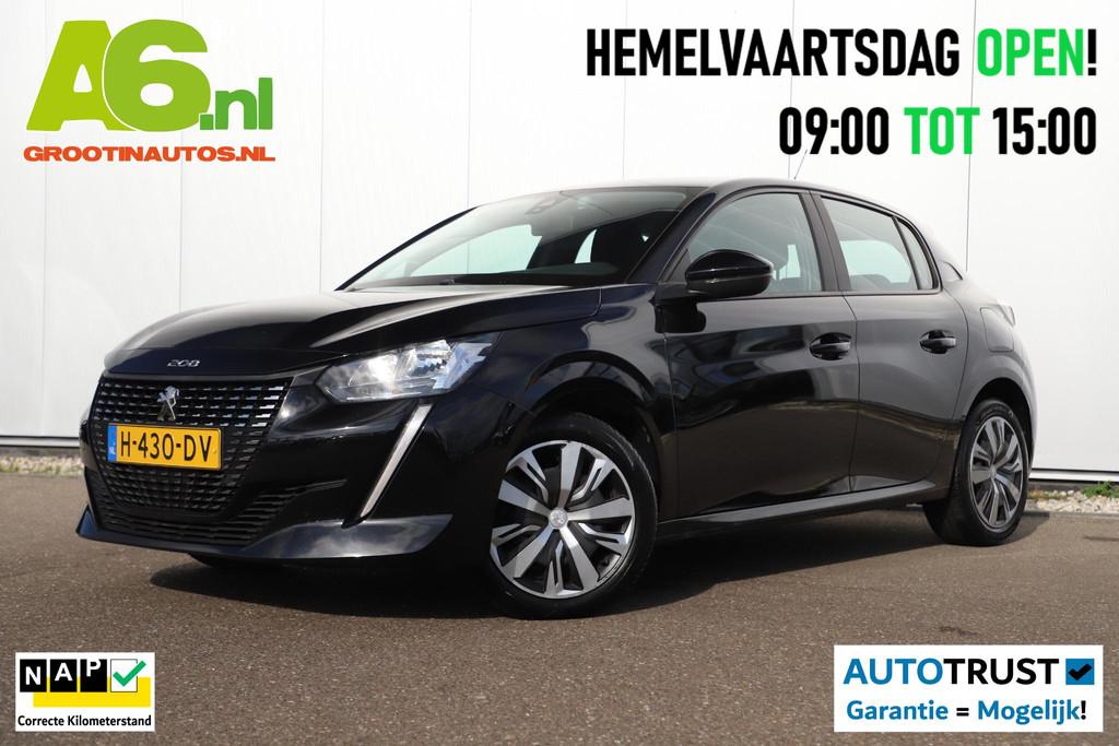 Peugeot 208 1.2 PureTech Active 102PK Navigatie Carplay Andr, Voorwielaandrijving, Stof, Gebruikt, Euro 6