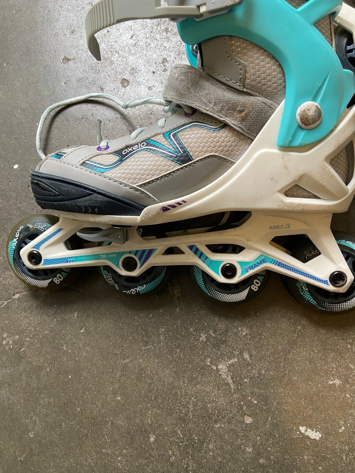 Oxelo inline skates - Verstelbaar en comfortabel 35  ,37, Overige merken, Kinderen, Ophalen of Verzenden, Inline skates 4 wielen