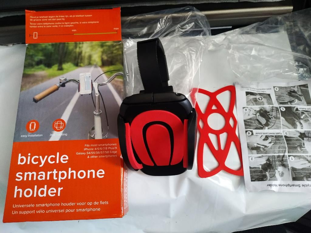 Fiets smartphone houder, Ophalen of Verzenden, Nieuw, Fiets