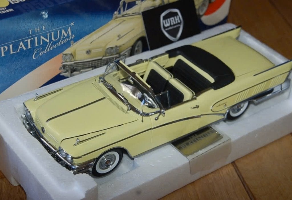 1:18 BUICK LIMITED CONVERTIBLE l.yellow Sun star inbox WRH, Verzenden, Zo goed als nieuw, Auto, Sun Star