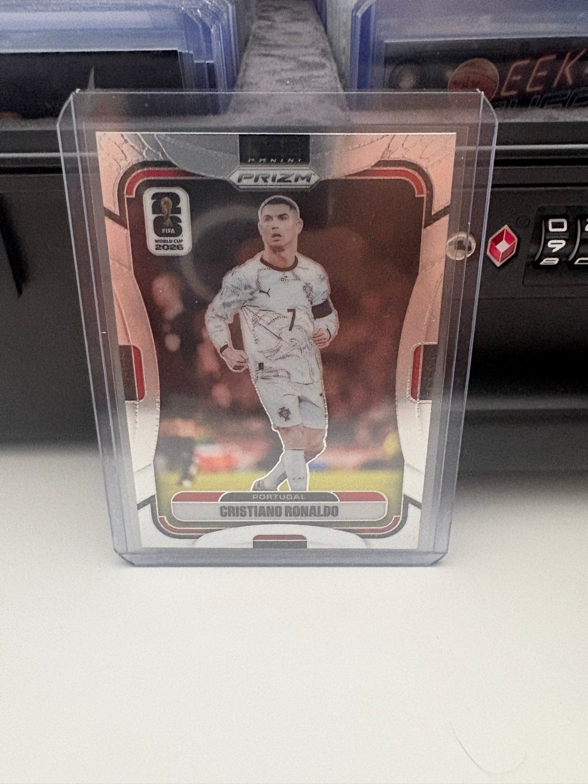 Cristiano Ronaldo Panini FIFA World Cup 2026 Base Kaart, Ophalen of Verzenden, Nieuw, Buitenlandse clubs, Spelerskaart