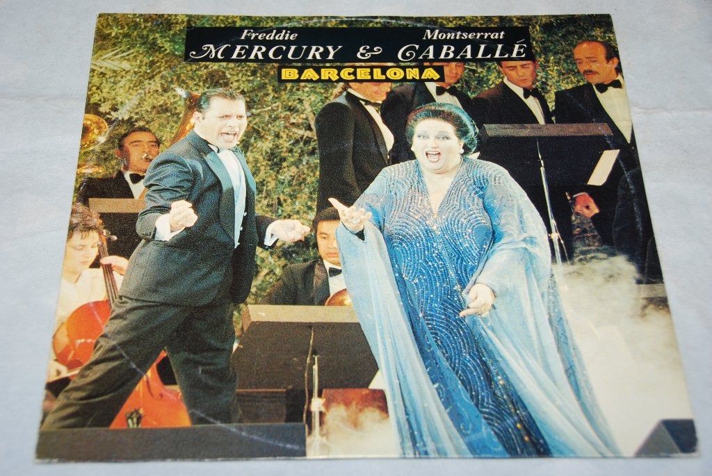 Freddie Mercury & Montserrat Caballé – Barcelona 12” Vinyl, LP, Gebruikt, Pop, 12 inch