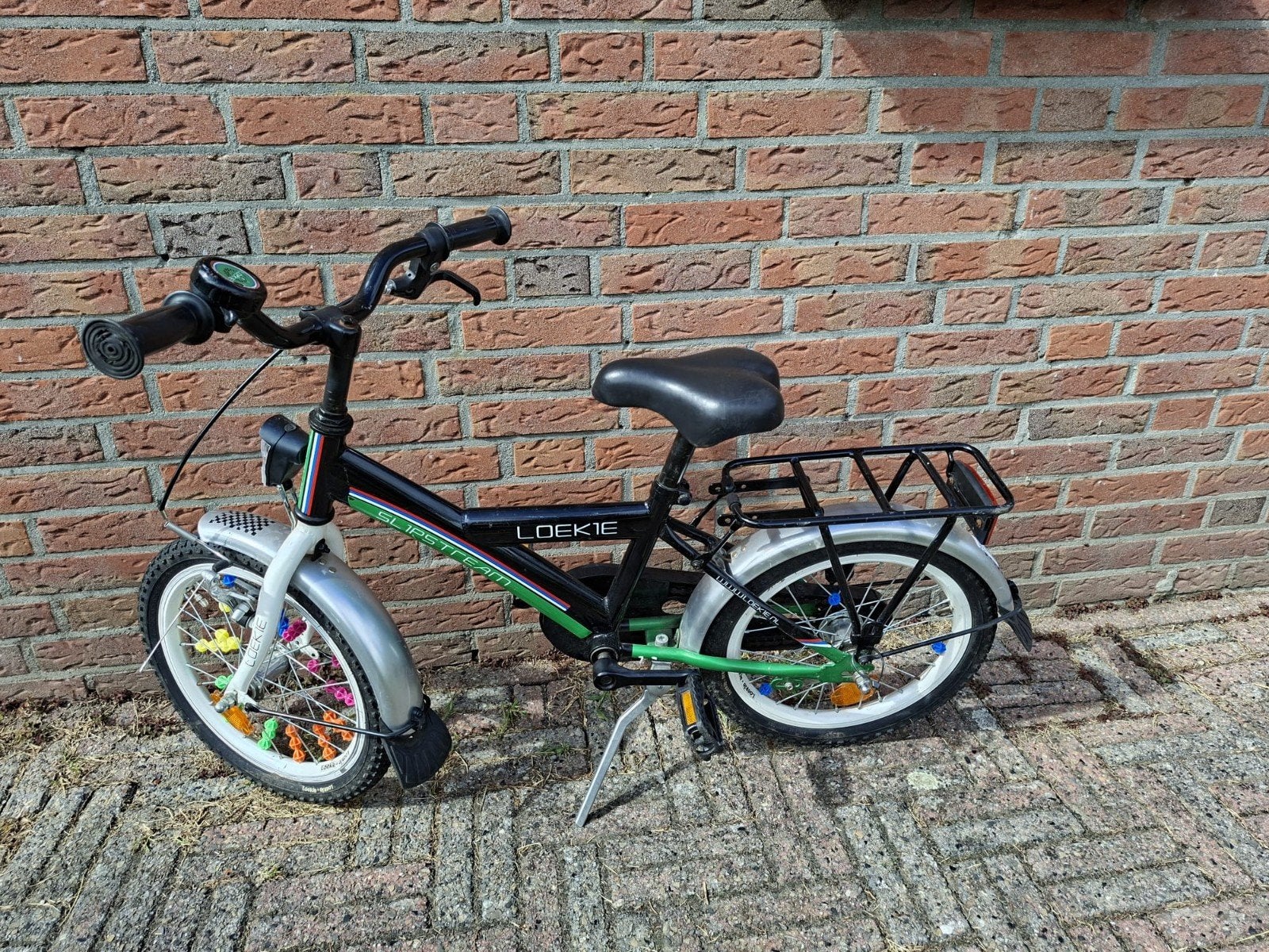Loekie kinderfiets 16 inch, Fietsen en Brommers, Ophalen, Terugtraprem, Loekie, 16 tot 20 inch