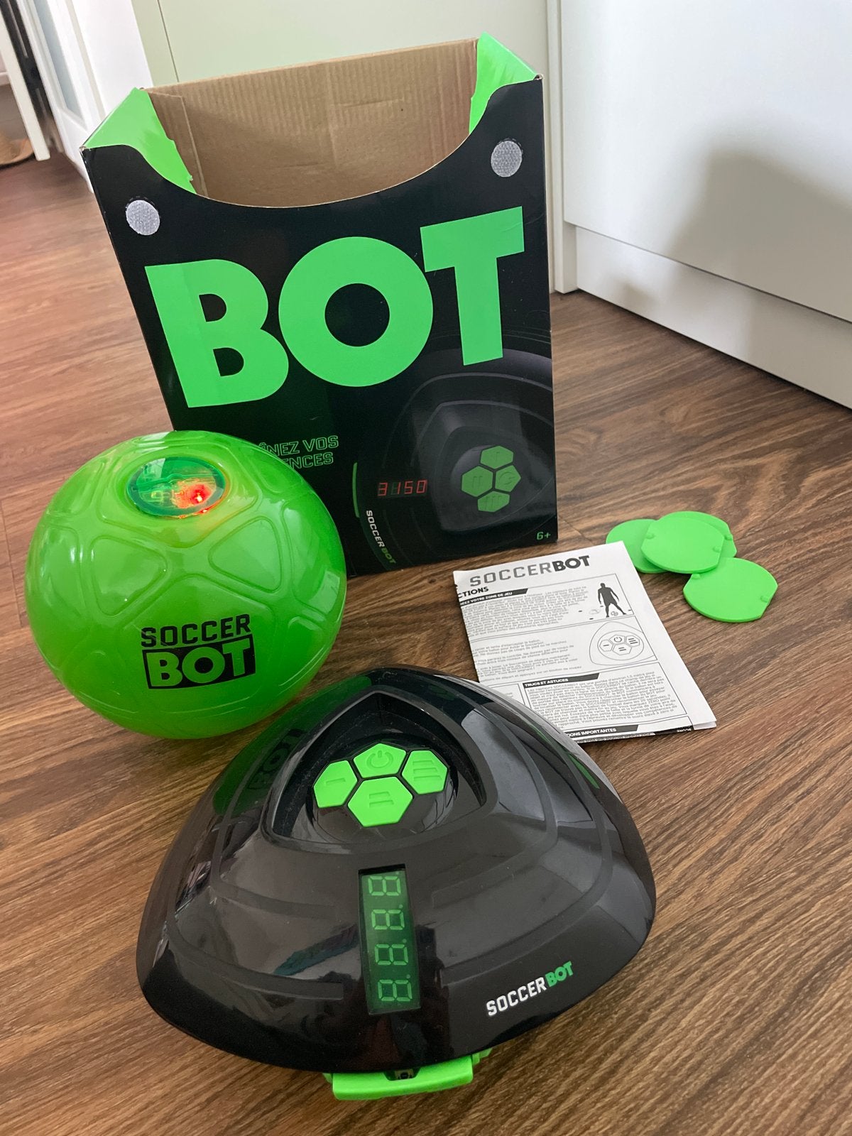 Soccer Bot Voetbaltrainer - Interactief Voetbalspel, Ophalen, Zo goed als nieuw, Jongen of Meisje