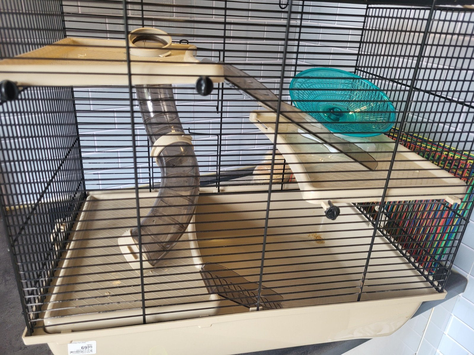 Hamster kooi, Dieren en Toebehoren, Knaagdieren en Konijnen | Hokken en Kooien, Ophalen, Kooi, Minder dan 60 cm