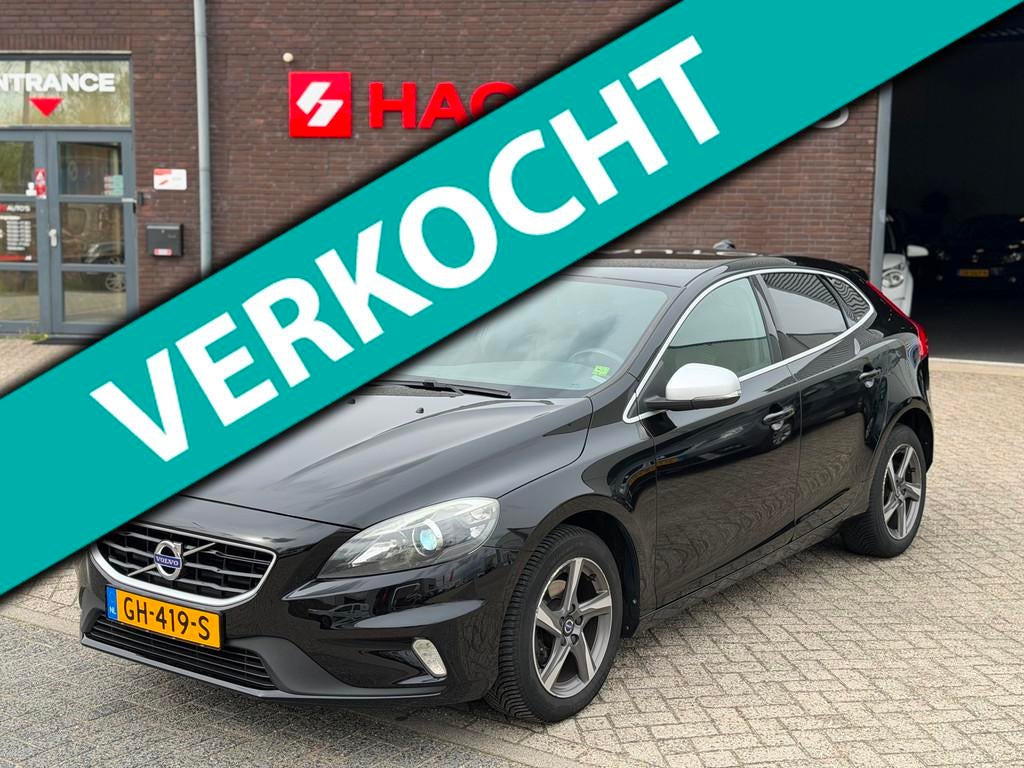 Volvo V40 2.0 D2 R-Design XENON/NAVI/CRUISE/HALF-LEDER/DEALE, Auto's, Volvo, Voorwielaandrijving, Gebruikt, 4 cilinders, 1969 cc