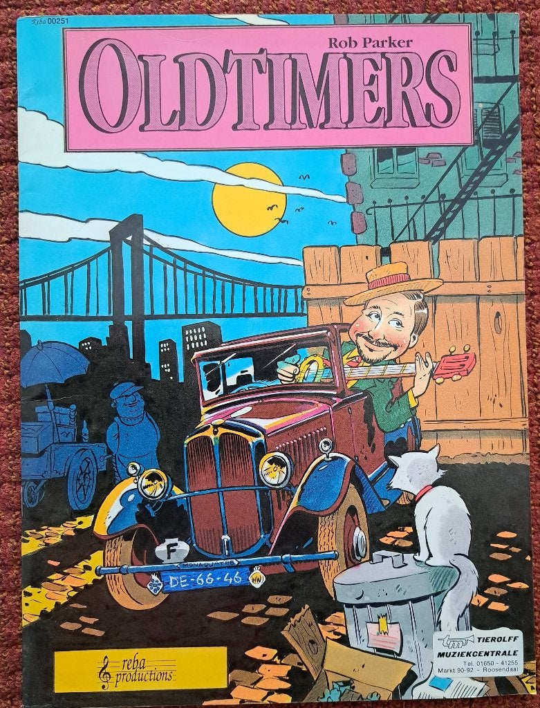ROB PARKER - OLDTIMERS - Gitaar, Overige genres, Overige soorten, Ophalen of Verzenden, Gitaar