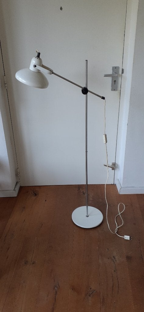 Mooie Anvia Hoogervorst vloerlamp - vintage design, Huis en Inrichting, Ophalen, Gebruikt, 100 tot 150 cm, E27 (groot)