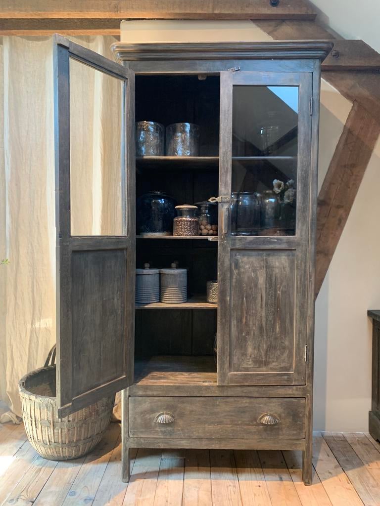 Prachtig uniek oud kastje, Huis en Inrichting, Ophalen, Overige materialen, Met deur(en), 50 tot 100 cm