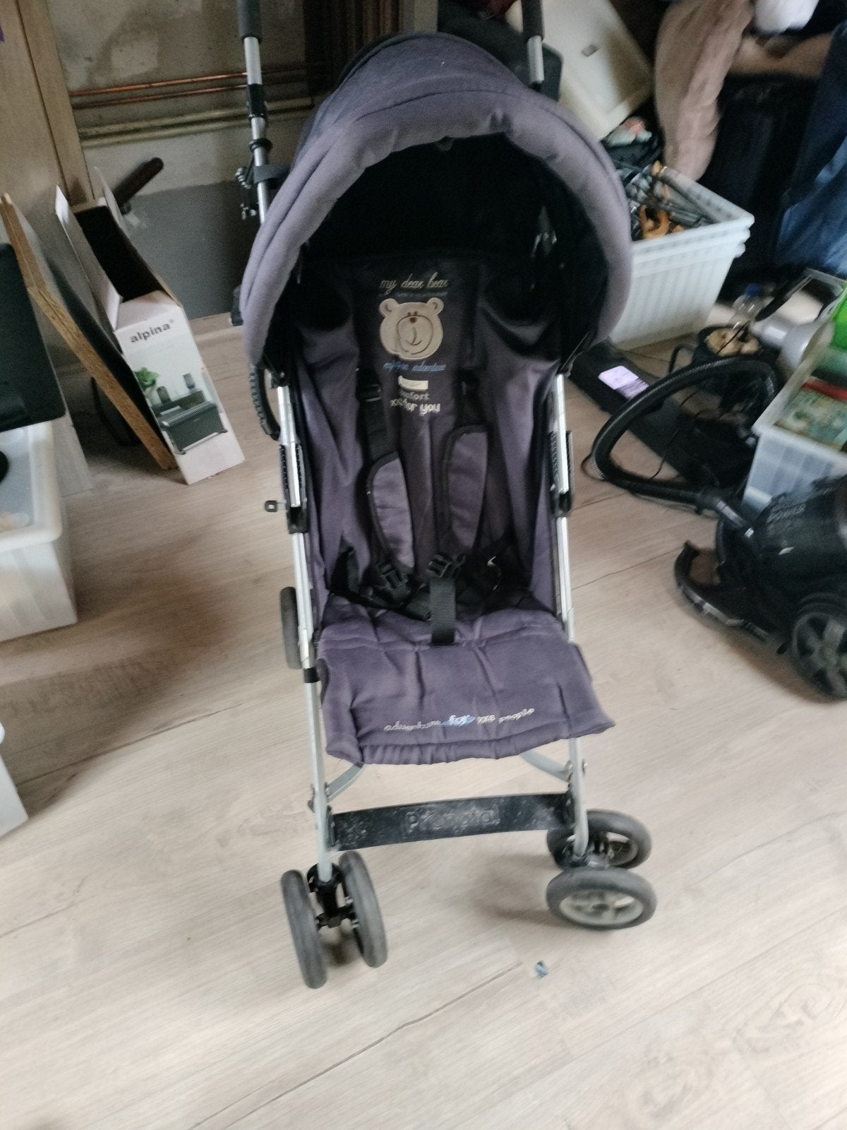 Compacte buggy met regenhoes - Ideaal voor onderweg!, Ophalen, Gebruikt, Overige merken, Regenhoes
