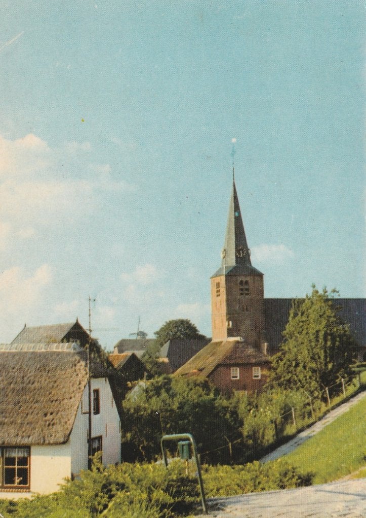 AALBURG Ned. Herv. Kerk, Verzenden, 1960 tot 1980, Gelopen, Noord-Brabant