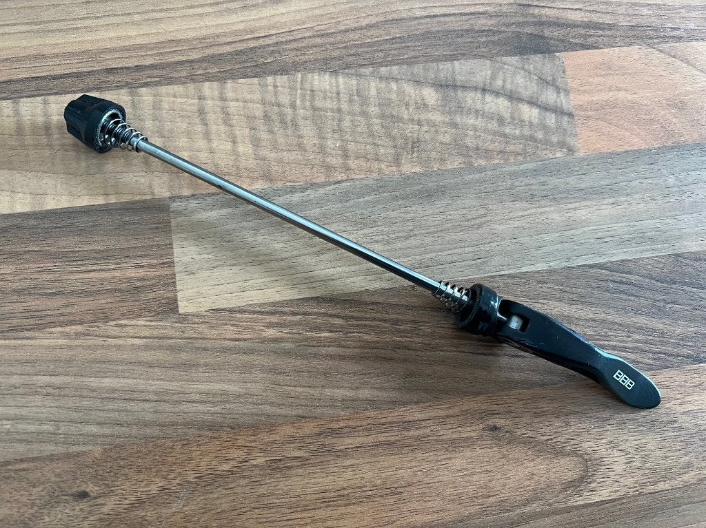 Shimano / BBB snelspanners / skewers / quick release, Wiel, BBB / Shimano, Ophalen of Verzenden, Zo goed als nieuw