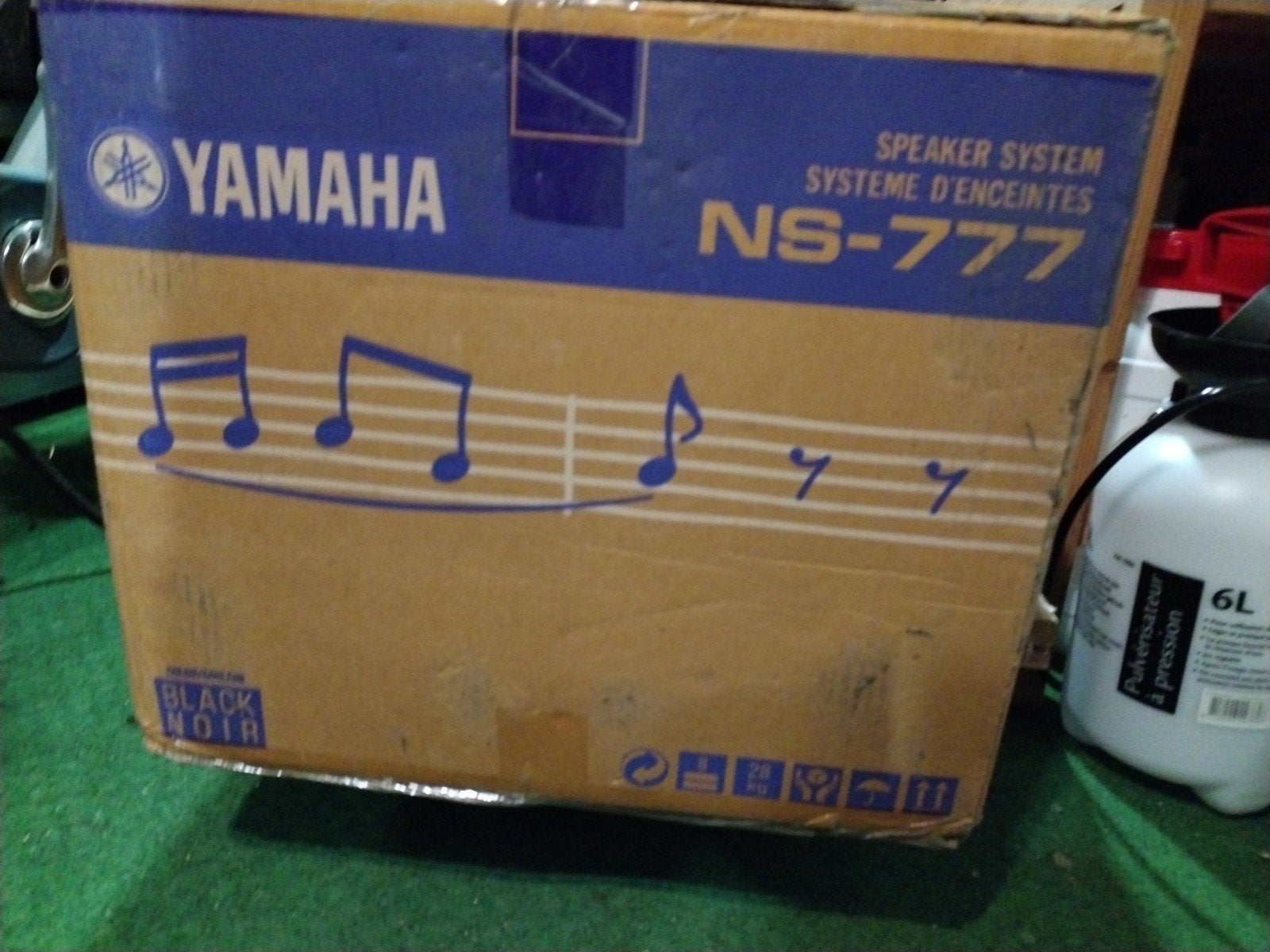 Yamaha NS-777 Speaker Systeem - Zwart, Audio, Tv en Foto, Luidsprekers, Ophalen, Nieuw, Vloerstaande luidspreker, Yamaha