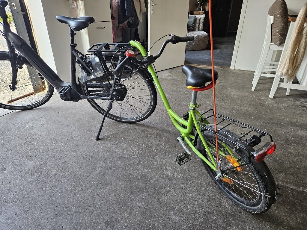Roland add + bike aanhangfiets nexus 3 free wheel groen, Fietsen en Brommers, Ophalen, Roland, 60 tot 80 kg, Zo goed als nieuw